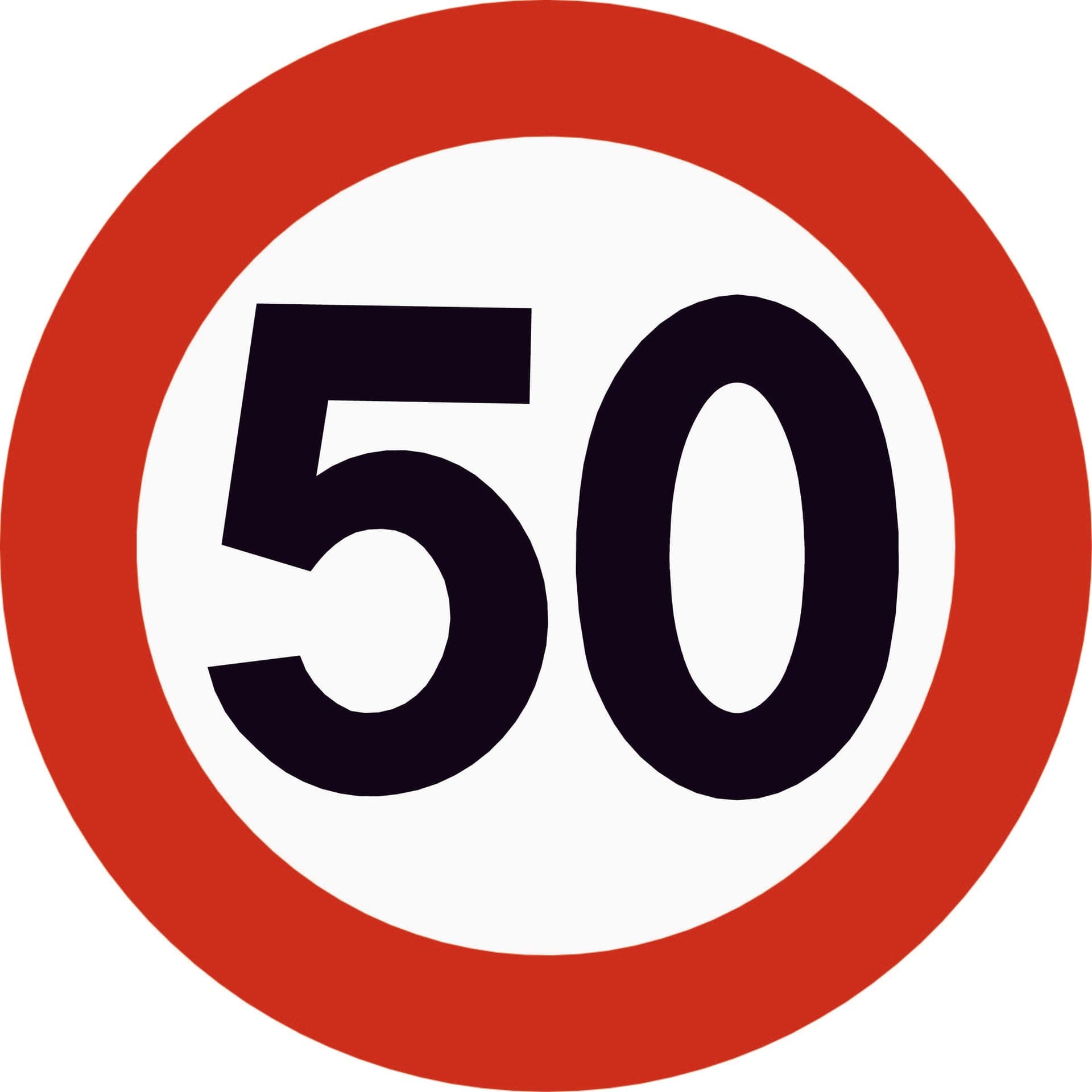 Maksimal fart 50 km/t