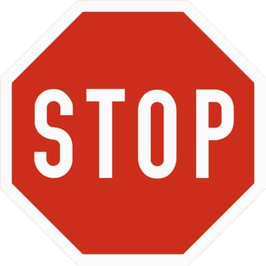 Stopp – full stans og vikeplikt